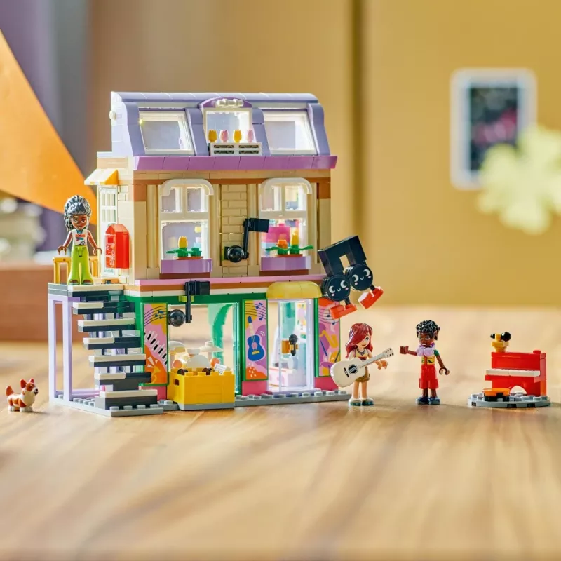 LEGO FRIENDS 42653 Tienda de música y piso