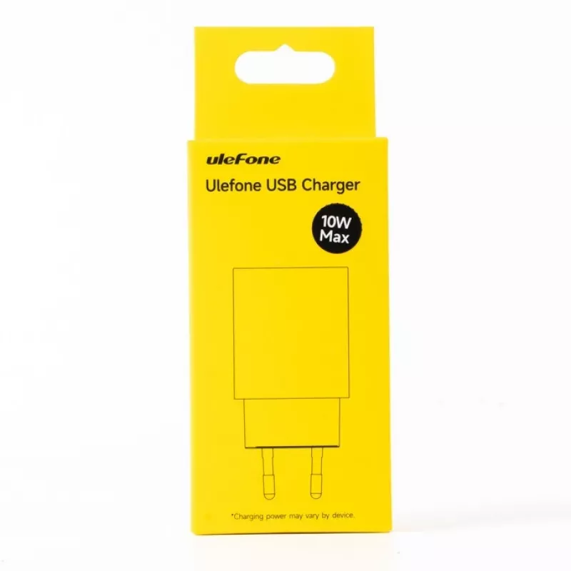 Cargador UleFone 10W para Armor X12 Pro y Tab W10 — cargador USB de 10 W para smartphones y tablets