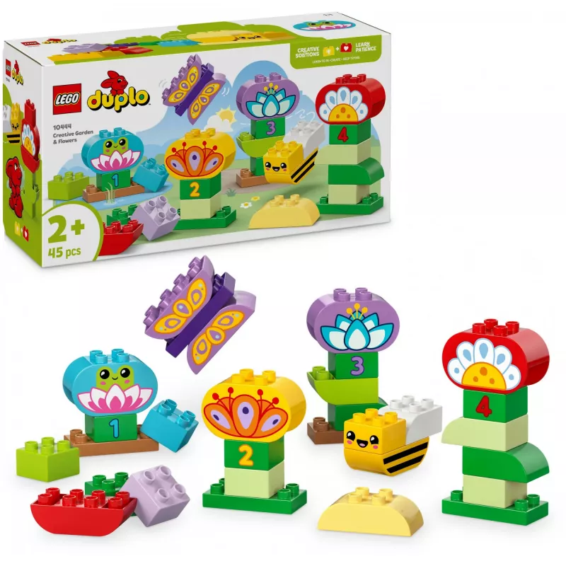 LEGO DUPLO 10444 Jardín creativo y flores