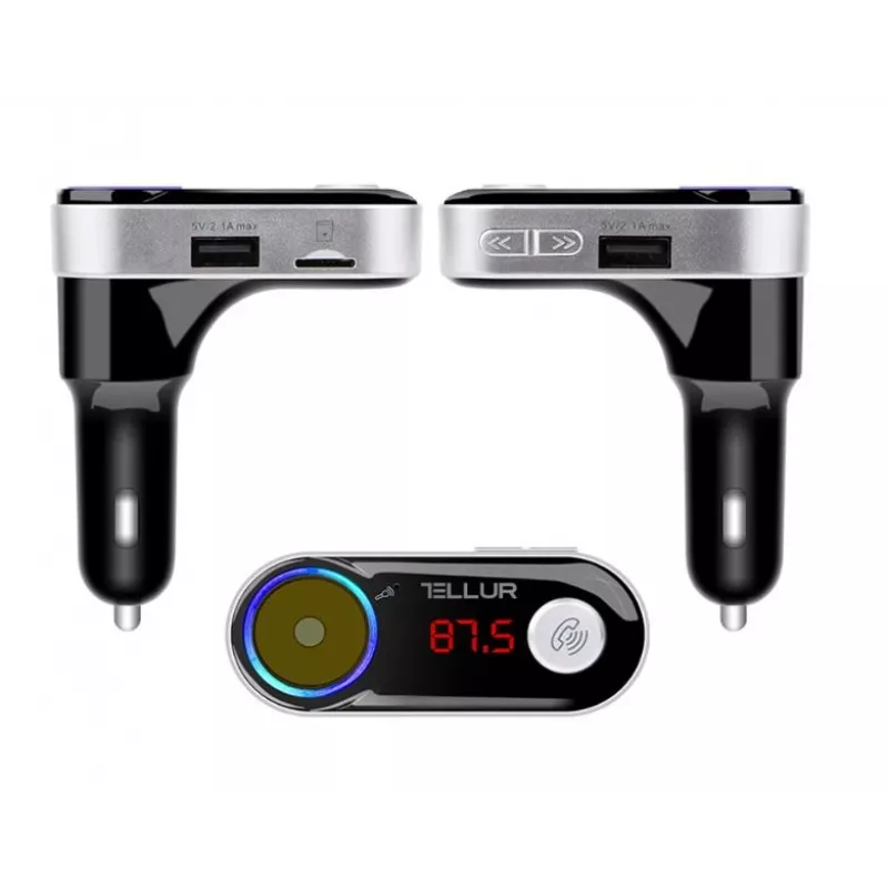 Tellur FMT-B2 transmisor FM, negro