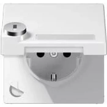 JUNG LS 1520 NAKLSL WW - Type-F - 1 módulo(s) - 2P - Blanco - Termoplástico - IP44