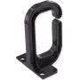 VALUE Pasacables, 40×80 mm, Plástico, negro (26.99.0323)