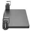 Bandeja de teclado Maclean MC-839 | Bandeja bajo el escritorio para teclado y ratón | Bandeja de teclado con abrazadera | Solución ergonómica para el puesto de trabajo