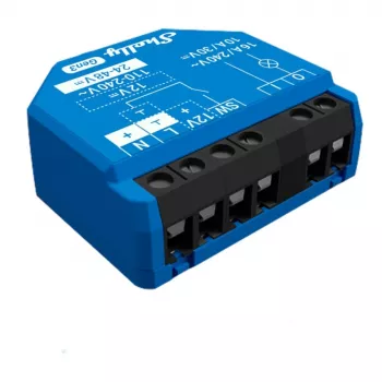 1 GEN3 relé inteligente Wi-Fi con contacto seco interruptor domótica compatible con Al - Shelly