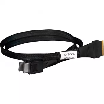 Cable SAS interno RAIDSONIC MB206L-B slim 50 cm SAS 8i a OCuLink 4i