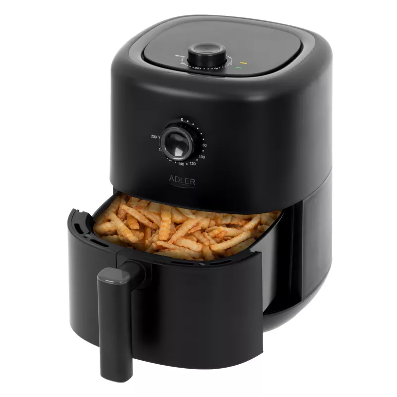 Freidora de aire Adler AD 6310 Single 3 L 2200 W Negro