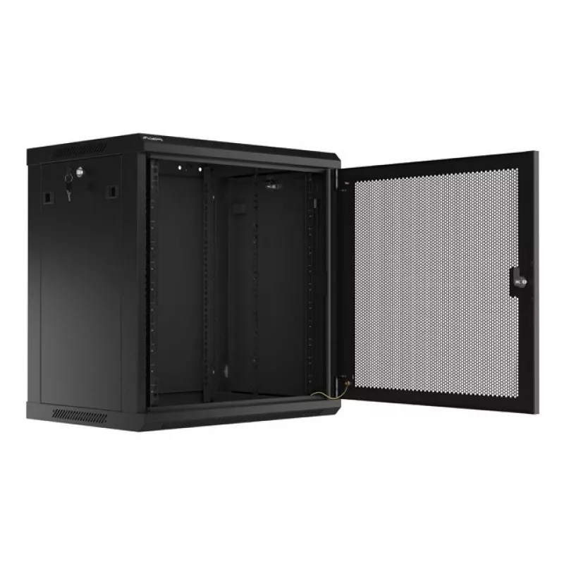 Armario de pared Lanberg WF01-6412-23B 12U Negro IP20