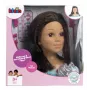 Cabeza de estilismo KLEIN Mia 5201 con cabello realista y accesorios para practicar peinados