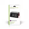 WCACQ30BK, Despertador digital, rectangular, negro, Acrilonitrilo butadieno estireno (ABS)