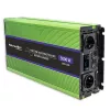 Adaptador/inversor para coche Qoltec Monolith 5000 W Verde