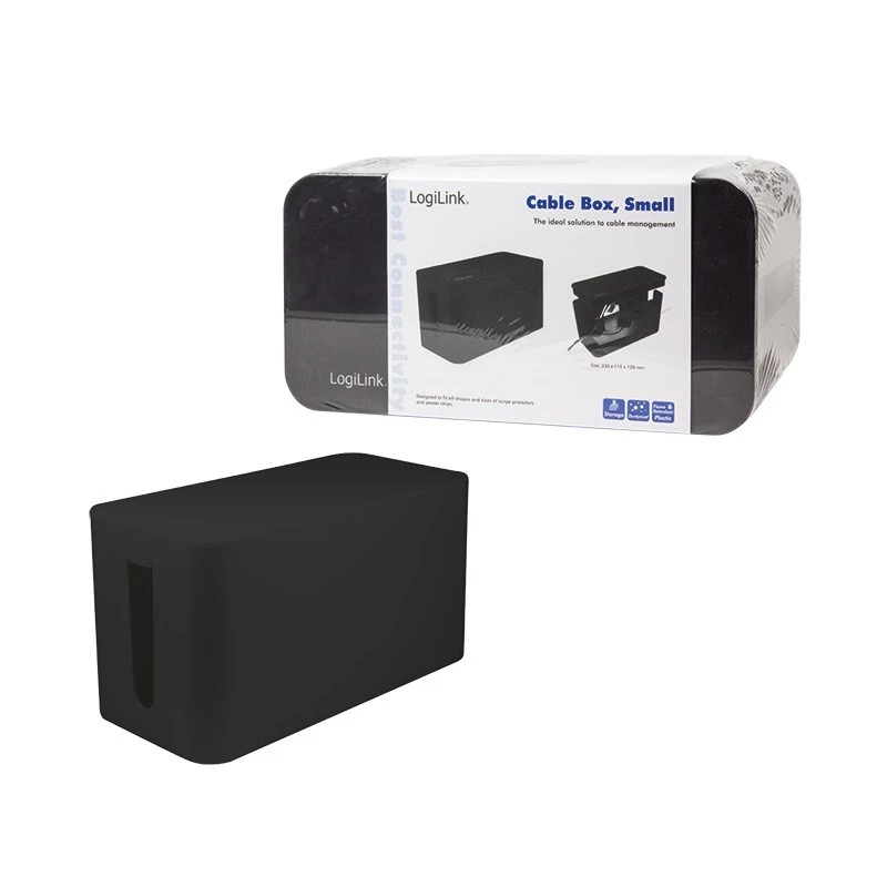 Caja organizadora de cables LogiLink KAB0060 negra