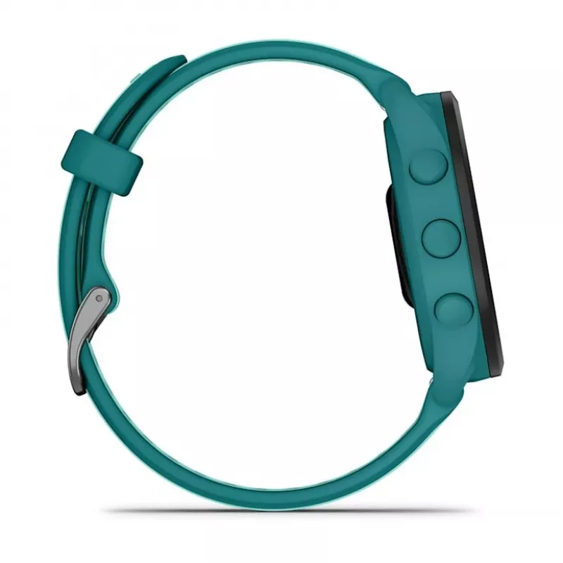 Garmin Forerunner 165 Music reloj inteligente, 43 mm, AMOLED de 1,2 pulgadas, GPS, turquesa