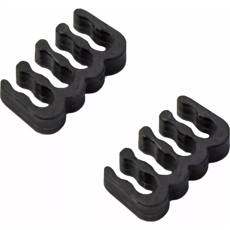 Cable de extensión de alimentación SILVERSTONE PP07E PCIe de 8 pines 30 cm (negro/blanco)