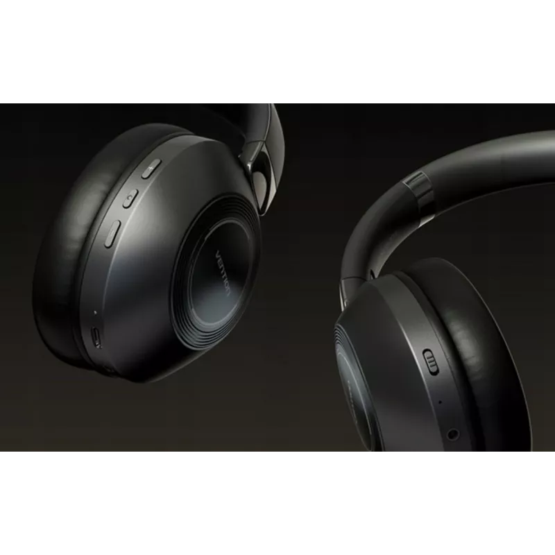 Vention NBBB0 SoundMate S11 auriculares inalámbricos, Bluetooth 5.3, negros