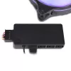 Alphacool Core 25669 splitter DRGB 11x de 3 pines con conector de alimentación SATA, negro