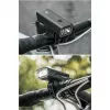 Rockbros Luz de bicicleta + cable USB-C - USB-A 260 lm negro