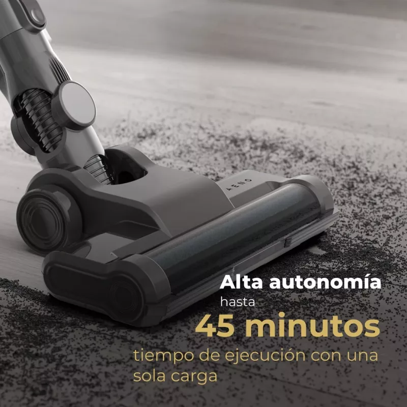 AENO SC1 Aspirador de batería en seco MIF sin bolsa 120 W Negro, Gris 2200 Ah