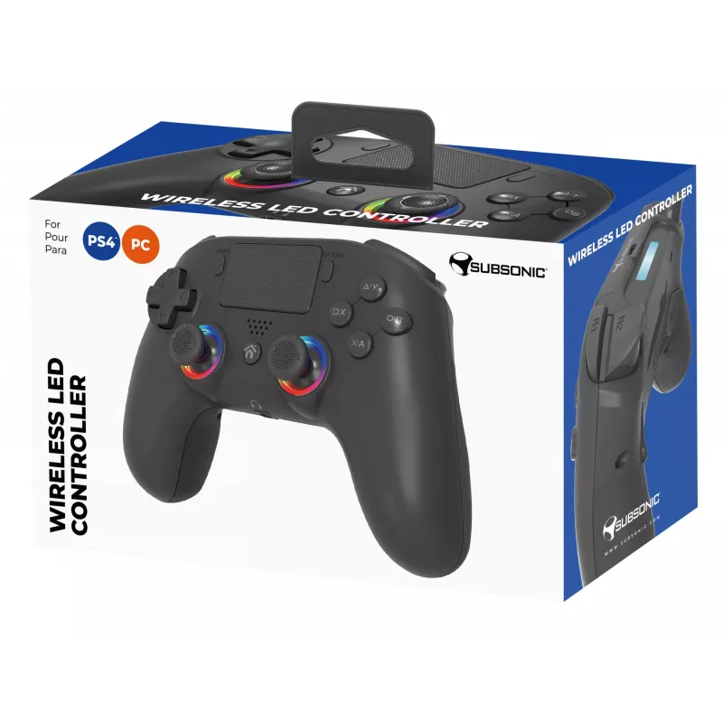 Mando Subsonic 147449 negro RF inalámbrico PC PlayStation 4
