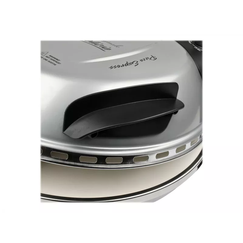 Pizzera G3FERRARI Delizia 1200 W, superficie de piedra, máx. 400 °C, pizza de 31 cm, temporizador, termostato