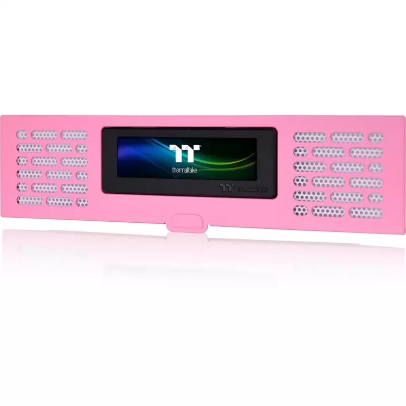 Thermaltake AC-067-OOANAN-A1 kit de panel LCD para The Tower 200, rosa