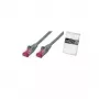 Cable de red ShiverPeaks BS75711-A0.25 0,25m Cat6a S/FTP