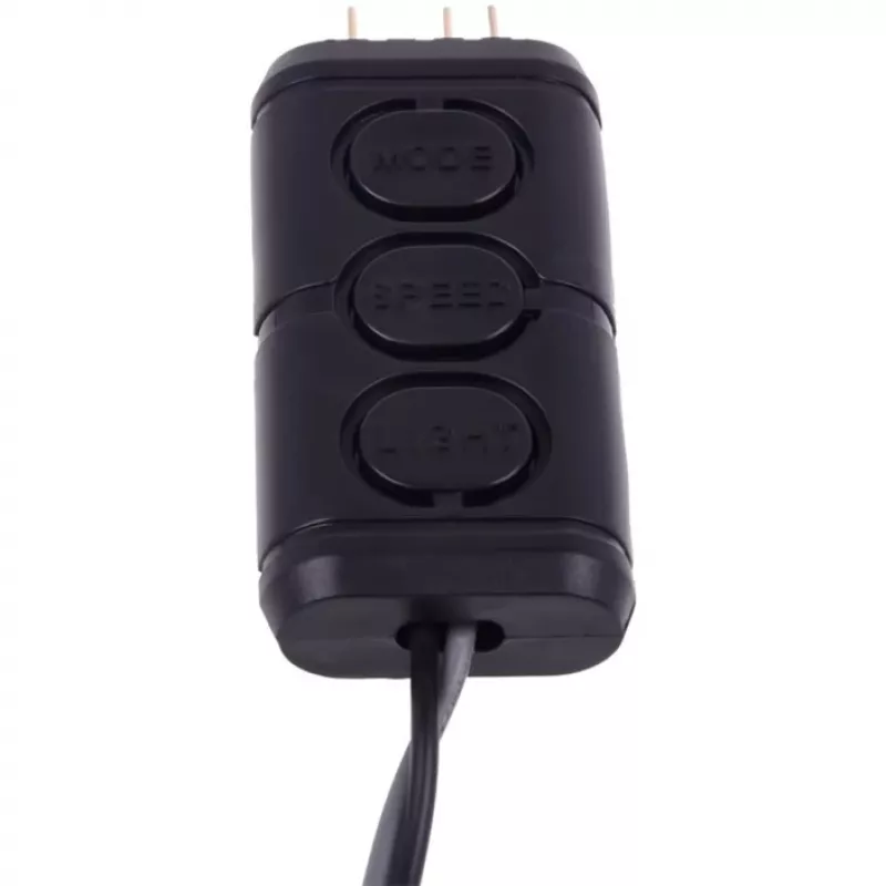 Alphacool Aurora Eiscontrol Controlador RGB direccionable, negro
