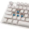 Teclado Ducky One 3 TKL, gaming, USB, QWERTY, inglés, blanco