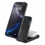Belkin UltraCharge soporte de carga inalámbrica plegable 2 en 1 Qi2 de 25 W, negro (WIZ038KQBK)