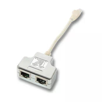 EFB-Elektronik Adaptador en T Cat.6 2 x 10/100BaseT para división de cable Fabricante: EFB Elektronik (K5126.015)