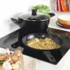 Sartén Russell Hobbs 28 cm Thermocollar RH03255EU7, antiadherente, indicador de calor