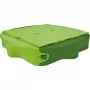 Arenero Simba-Dickie BIG 800056733, plástico, 1380×1380 mm, bancos integrados, verde
