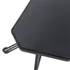 Mesa de ordenador Subsonic SA5706 negra recta PVC 120x60 cm