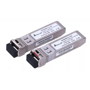 Módulo Extralink SFP+ 10G SFP+ WDM 10 Gbit/s 1270/1330 nm monomodo 40 km LC DOM par