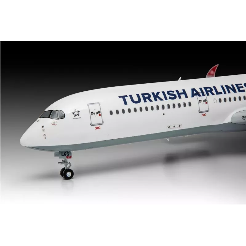 Avión de plástico a escala REVELL Airbus A350-900 Turkish Airlines Escala 1/144
