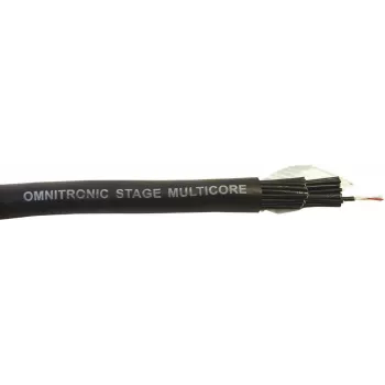 Cable multicore Omnitronic 24 x 2 x 0,12, rollo de 100 m