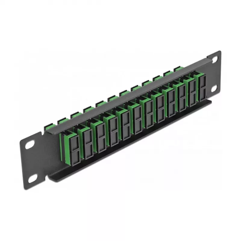 Panel de parcheo de fibra óptica DeLOCK 10