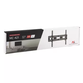 Soporte de pared para TV Maclean MC-421 32 -90 VESA 600x400 80kg inclinable universal ajustable nivel accesorios plano y delgado
