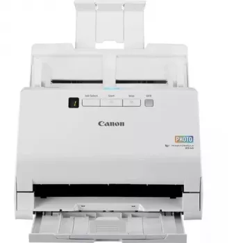 Escáner de fotos y documentos Canon imageFORMULA RS40, 600 x 600 DPI, 40 ppm, 30 ppm, escala de grises, monocromo, escáner de alimentación por hojas, blanco