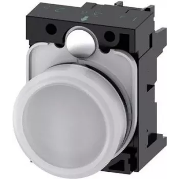 Piloto de señalización plano Siemens blanco 24 V/AC, 24 V/DC SIRIUS ACT 3SU1102-6AA60-1AA0 1 ud. (3SU1102-6AA60-1AA0)