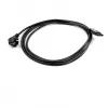 Cable de conexión de aparatos Bachmann CEE7/7 GST18 1 m