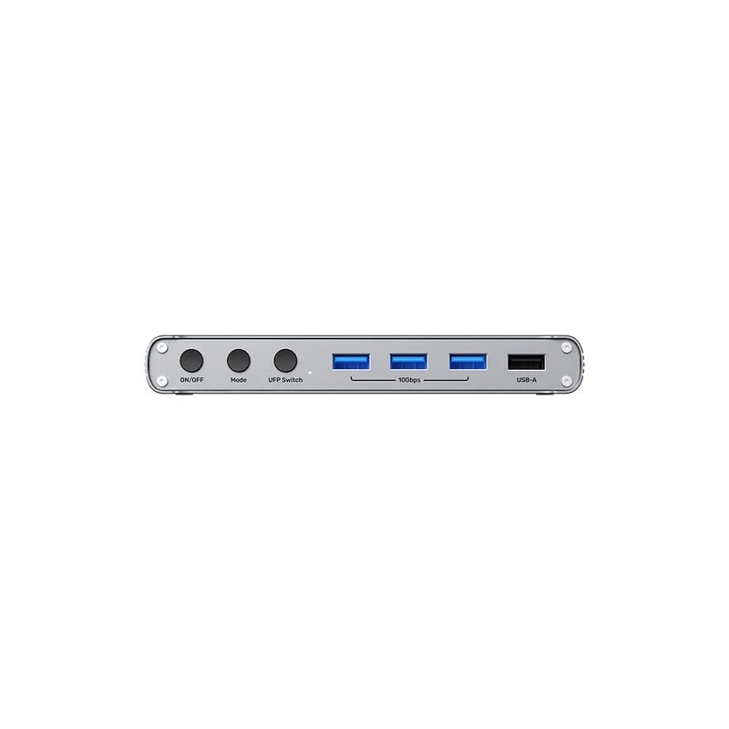 Conmutador KVM Unitek USB-C 10GBPS con HDMI