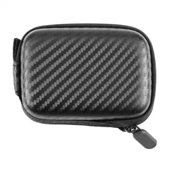 Mini bolsa de cámara para DJI Osmo Action 4/3 PU946B, funda protectora compacta, negra