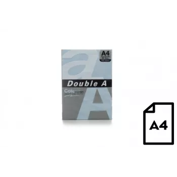Papel de color Double A, 80 g, A4, 500 hojas, Ocean
