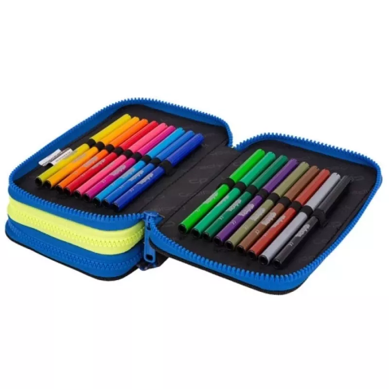 Estuche CoolPack Jumper 3 ATLANTIS F067828 — estuche escolar de tres pisos