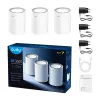 Sistema mesh Cudy M3600 Wi-Fi 7 dual band (2,4/5 GHz), pack de 3, 2882/688 Mbit/s, 3x LAN, antenas internas