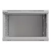 Armario de montaje en rack LANBERG WF03-5306-10S 19 pulgadas 6U gris con puerta de cristal