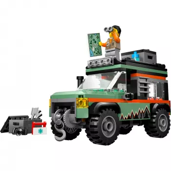 LEGO City SUV todoterreno 4x4 set de construcción 60447 — 221 piezas, 1 minifigura, a partir de 6 años