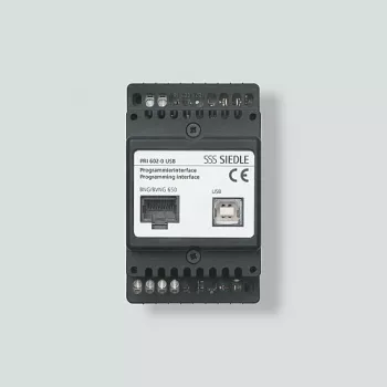 Siedle PRI 602-01 USB - 53,5 x 60 x 89 mm - 10 - 30 V - 0 - 40 °C - CE - negro - IP20 (200036940-00)