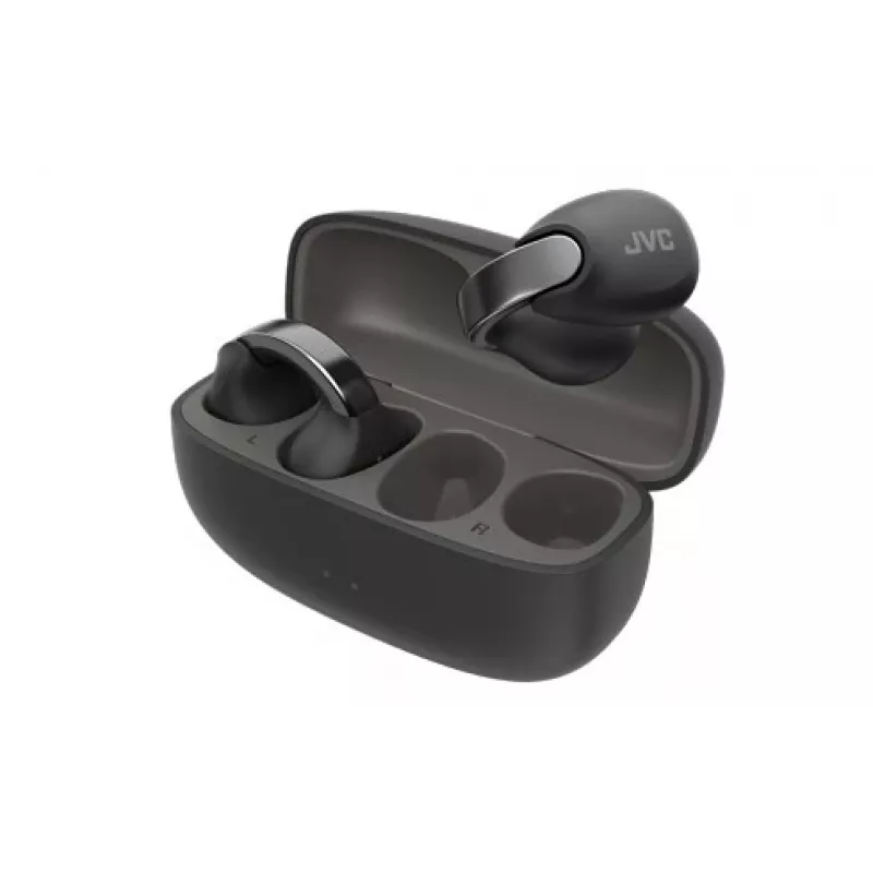 Auriculares JVC Nearphone True Wireless Stereo (TWS) con clip para la oreja llamadas/música Bluetooth negro