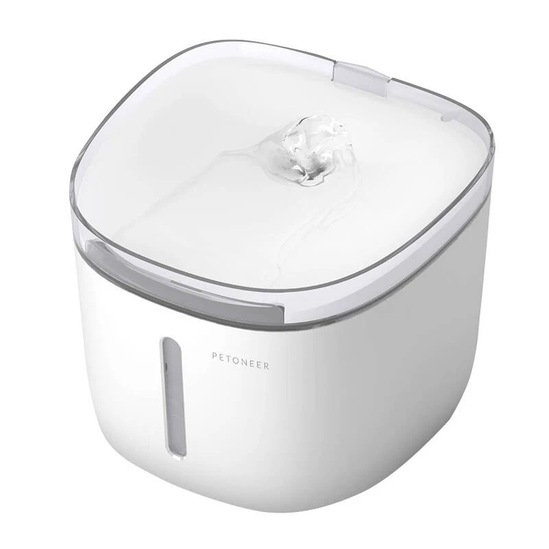 Fuente de agua automática para mascotas Petoneer Fresco Mini Plus — 1,9 L, ABS, compatible con Tuya, 5 V DC